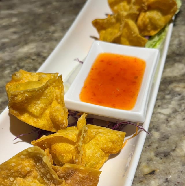 Crab Rangoon.