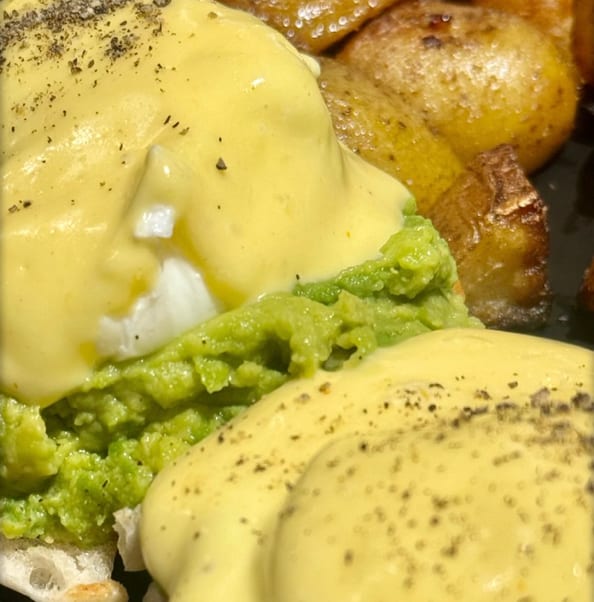 Avocado Benedict.