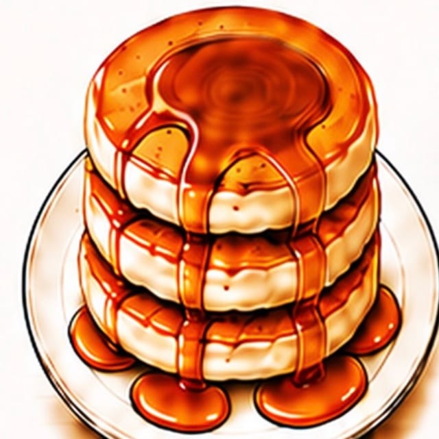 Mini Pancake Stack.