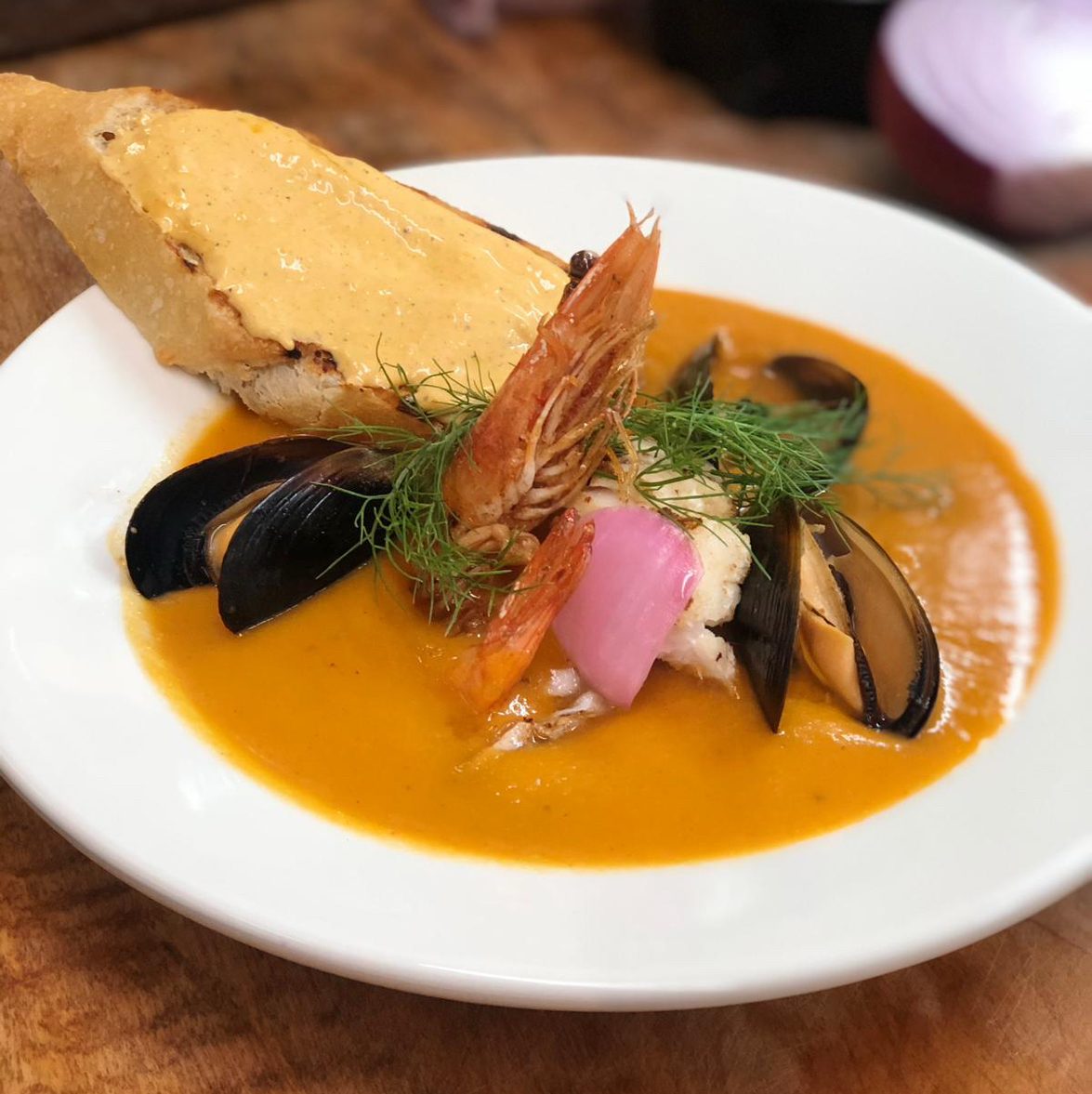 BOUILLABAISSE SOUP.