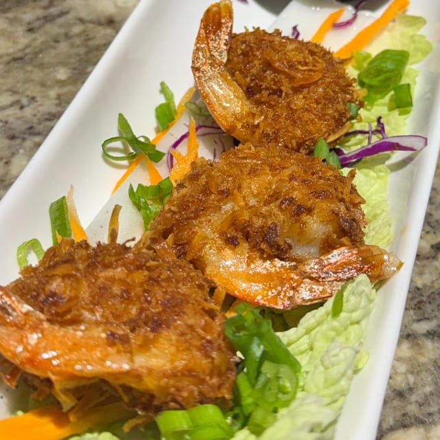 Coconut Sweet Shrimp.
