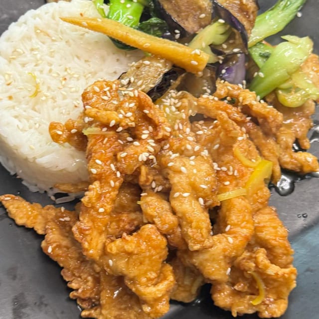 Lemon Chicken.