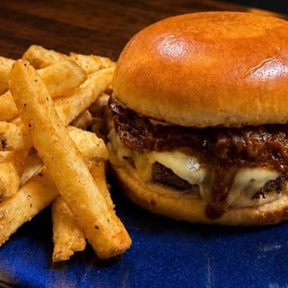 French Onion Burger