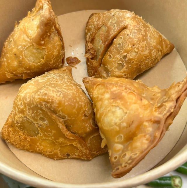 Punjabi Samosas (V).
