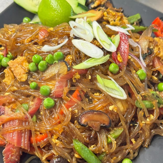 Sweet Potato Noodles (V).