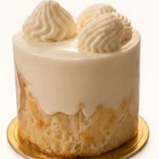 Mini Vanilla Basque Cheesecake