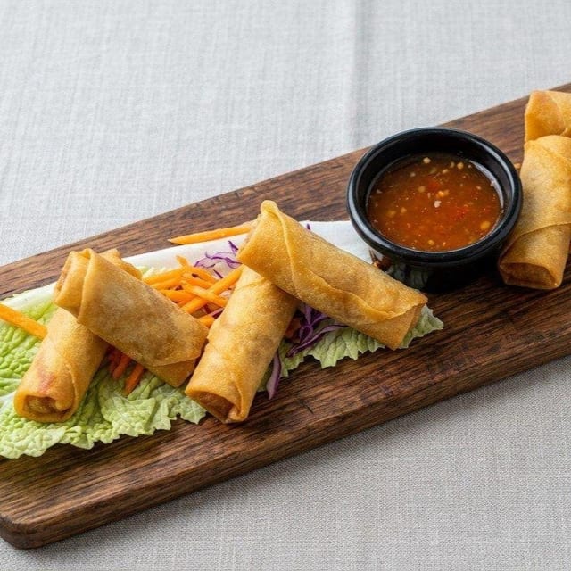 Vegetable Spring Rolls.