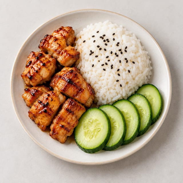 Mini Chicken Satay.