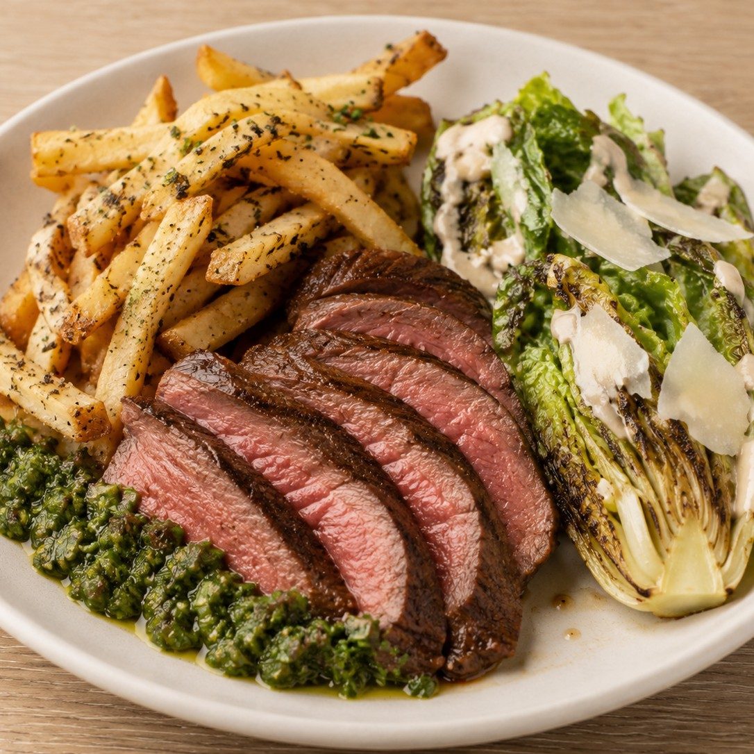 Steak Frites (GF).