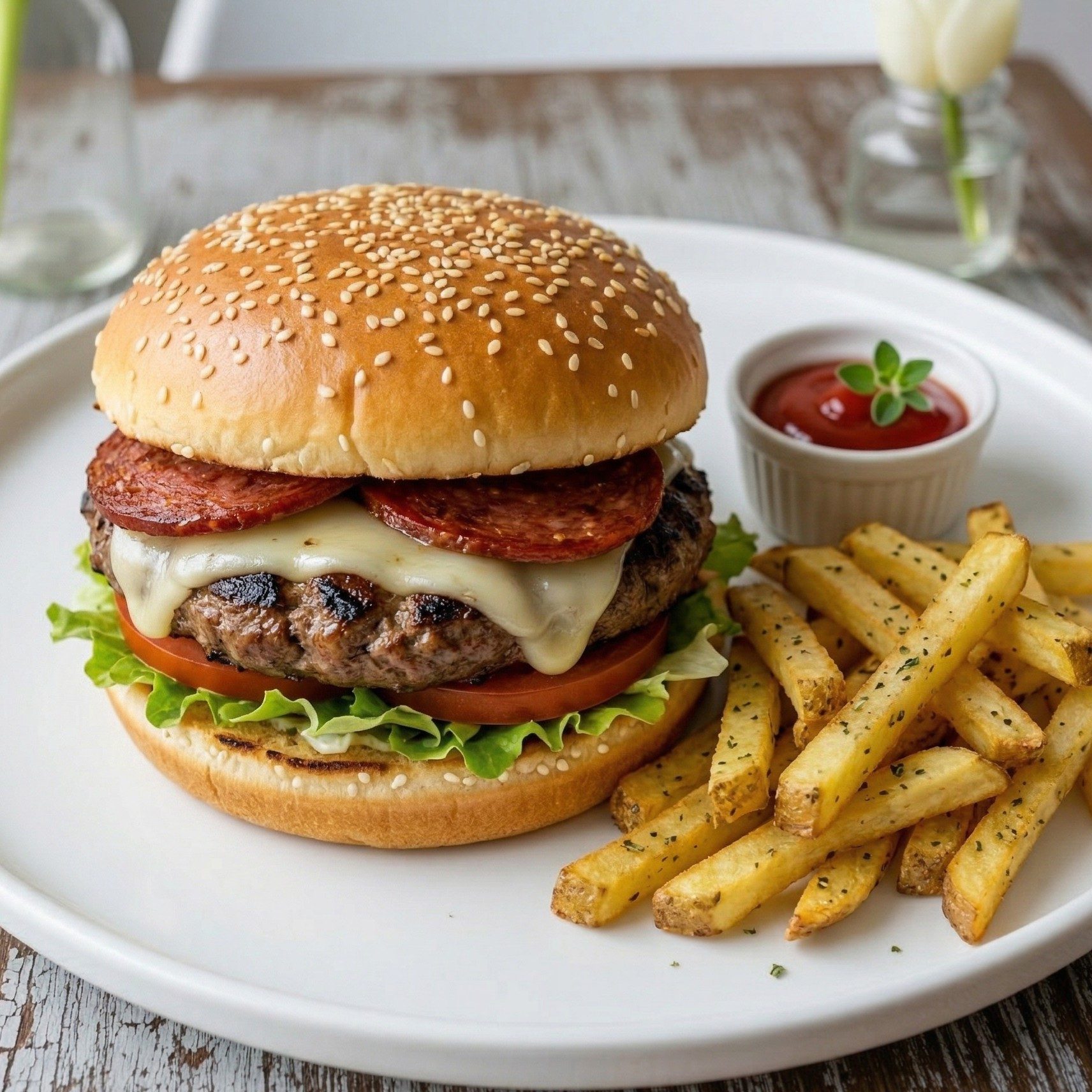 Turkish Burger.
