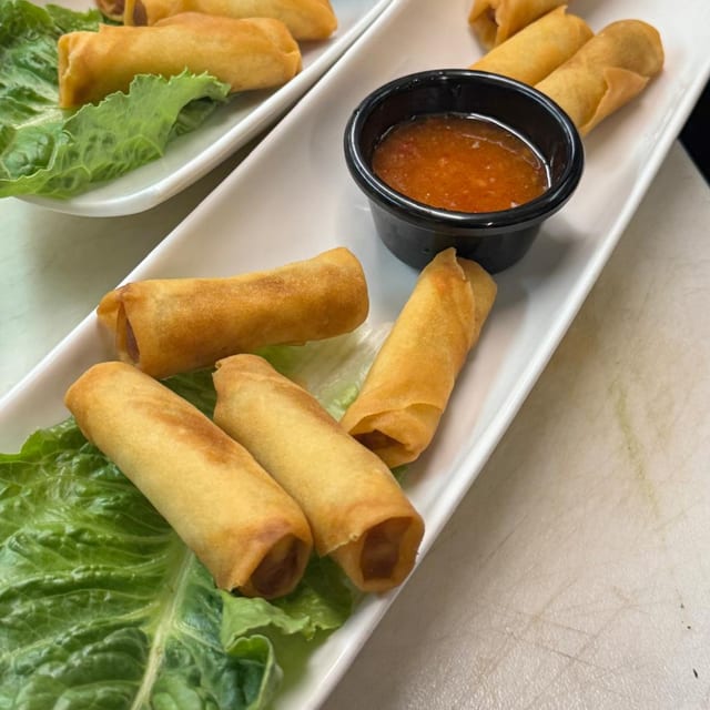 Vegetable Spring Rolls.