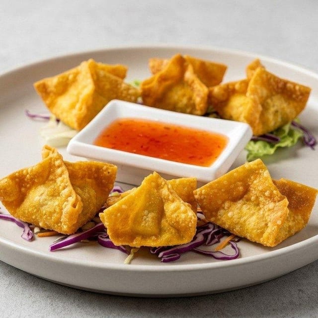 Crab Rangoon.