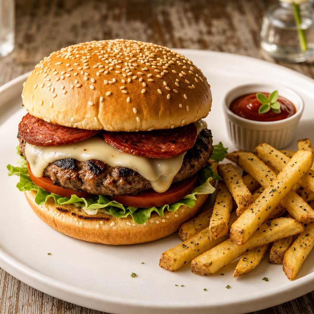 Turkish Burger.