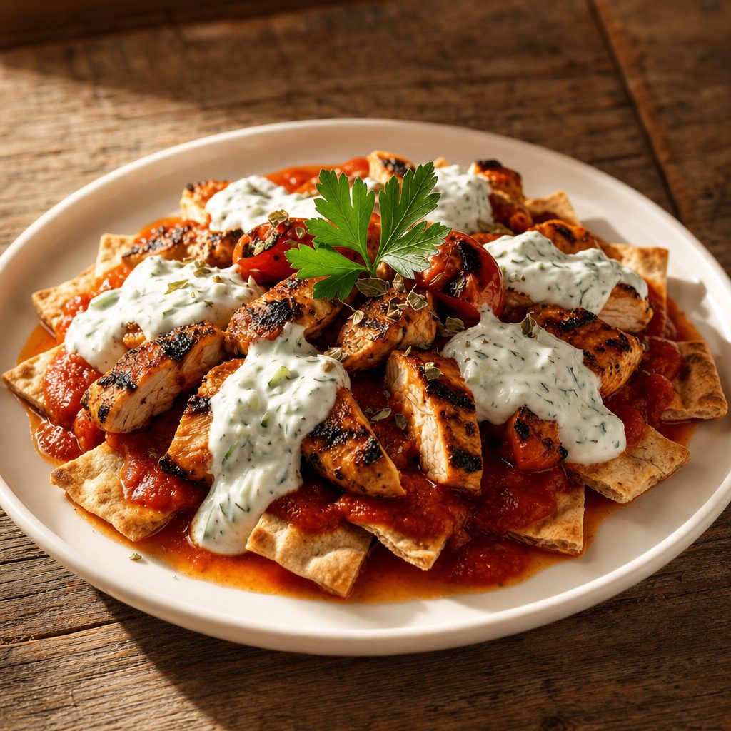 Tavuk Iskender.