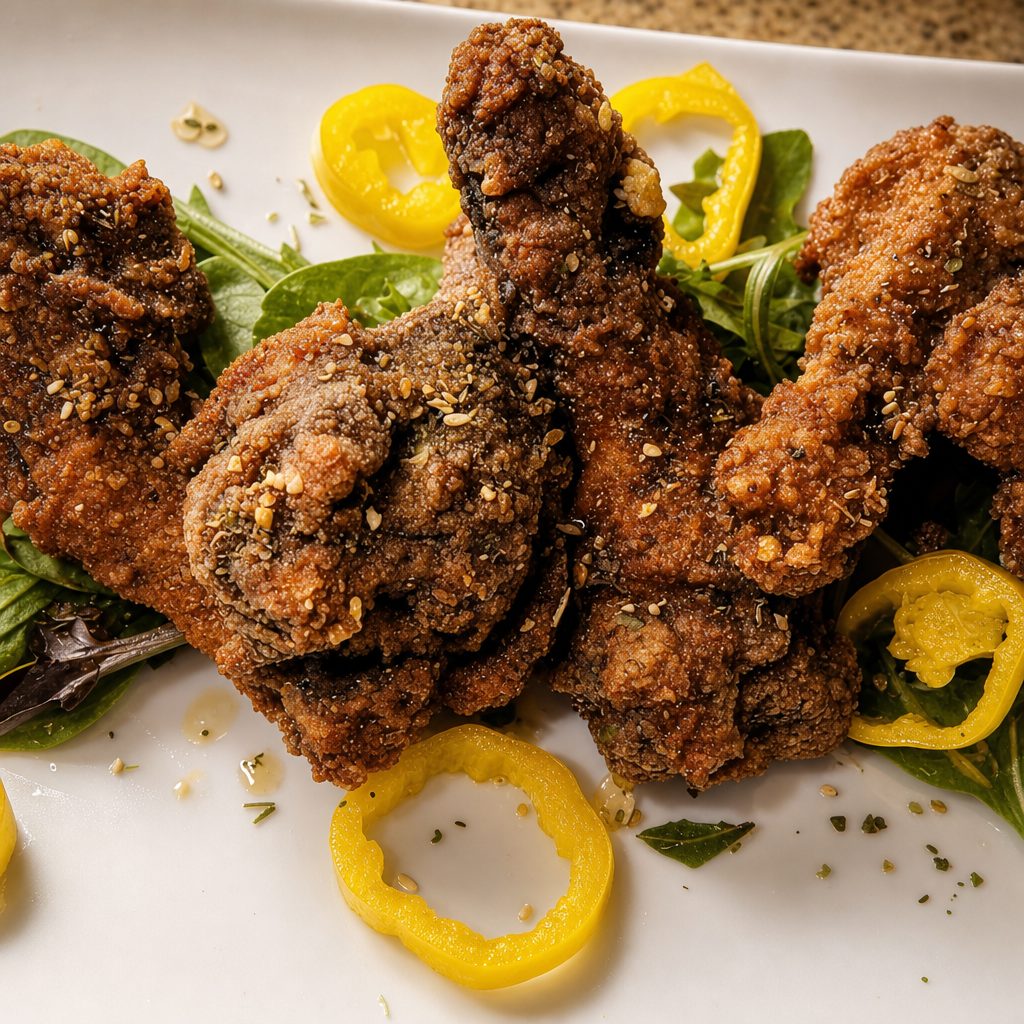 Honey Za'tar Duck Wings.
