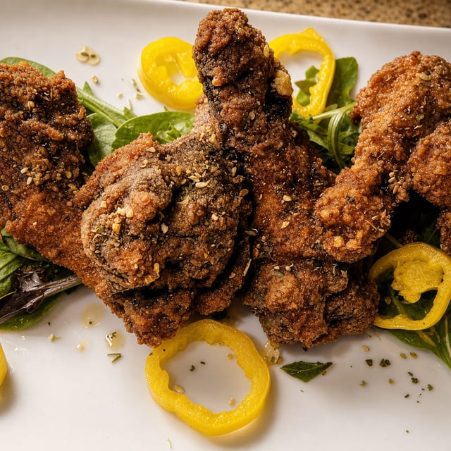 Honey Za'tar Duck Wings.