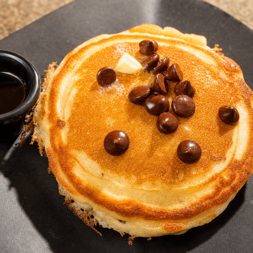 Chocolate Chip Pancakes.