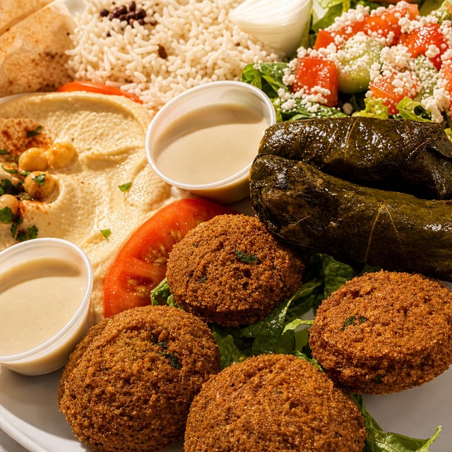 Falafel Platter.