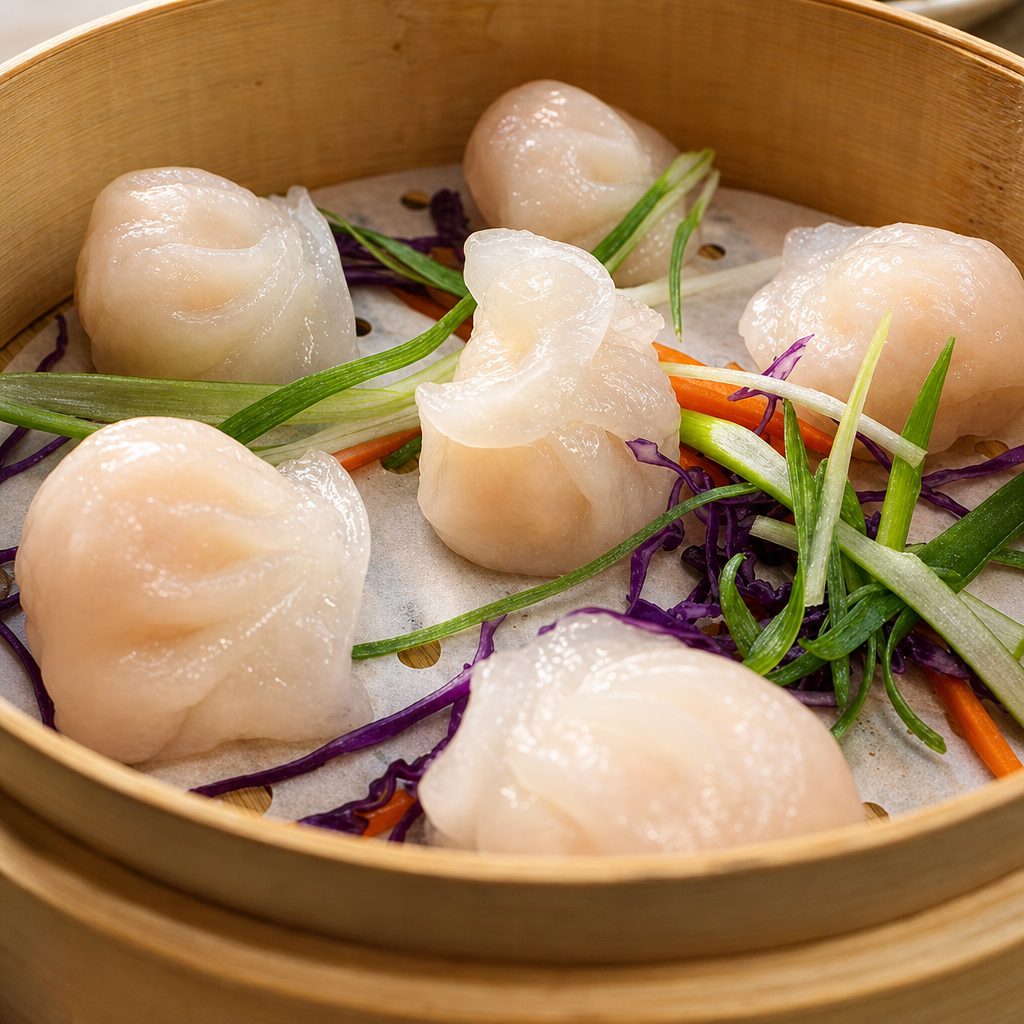 Shrimp Dumplings.