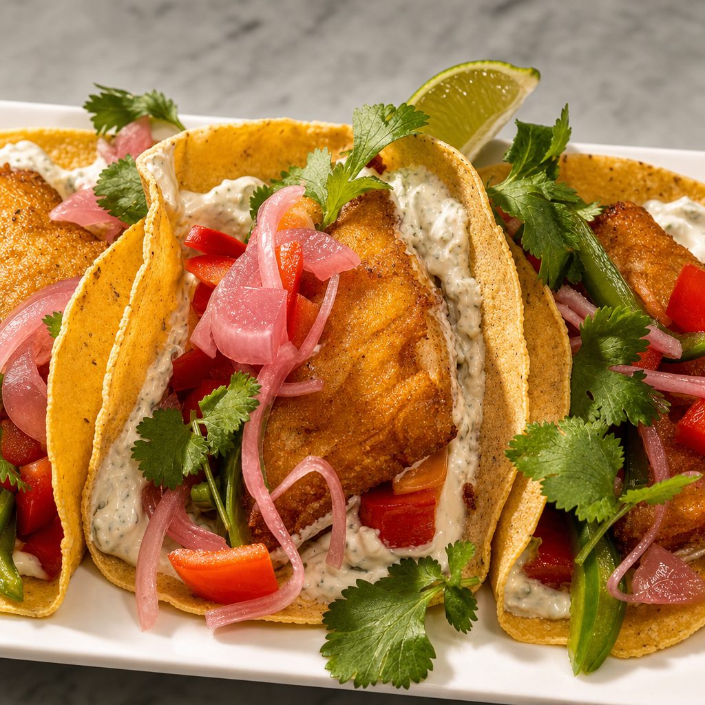Fish Tacos.