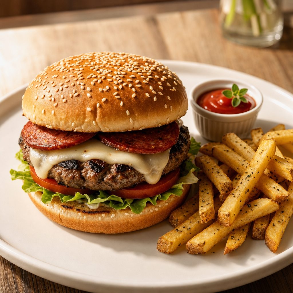 Turkish Burger.